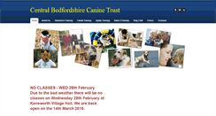 Desktop Screenshot of centralbedfordshirecaninetrust.com